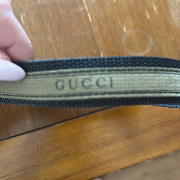 Gucci Dog Real Gucci Print Faux Collar Dog Collar For Medlarge Dog